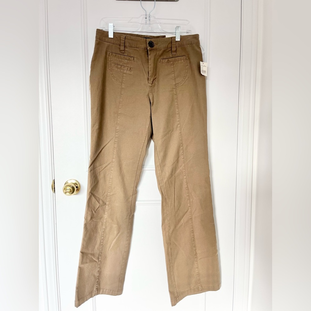 NWT Cotton Ginny Brown Cotton Modern Fit Pants size 9 granola cottagecore - Picture 8 of 12